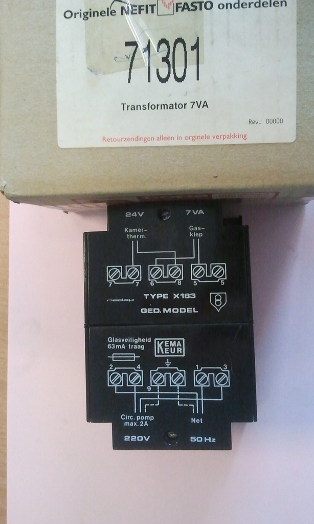 71301 Nefit Transformator 7VA